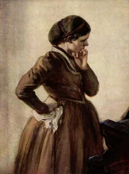 Emilie Menzel de pie al piano